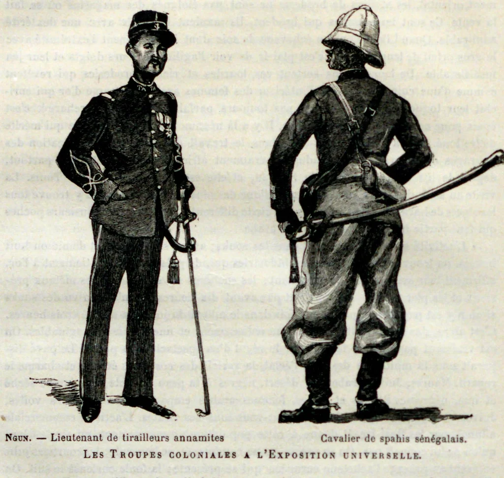 An illustration from Les merveilles de L'exposition de 1889 ..., 1889, leaf 384