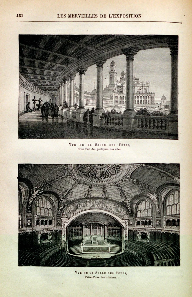 An illustration from Les merveilles de L'exposition de 1889 ..., 1889, leaf 460