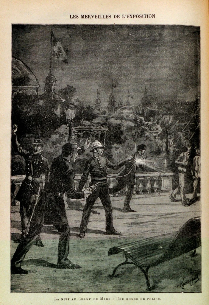 An illustration from Les merveilles de L'exposition de 1889 ..., 1889, leaf 520