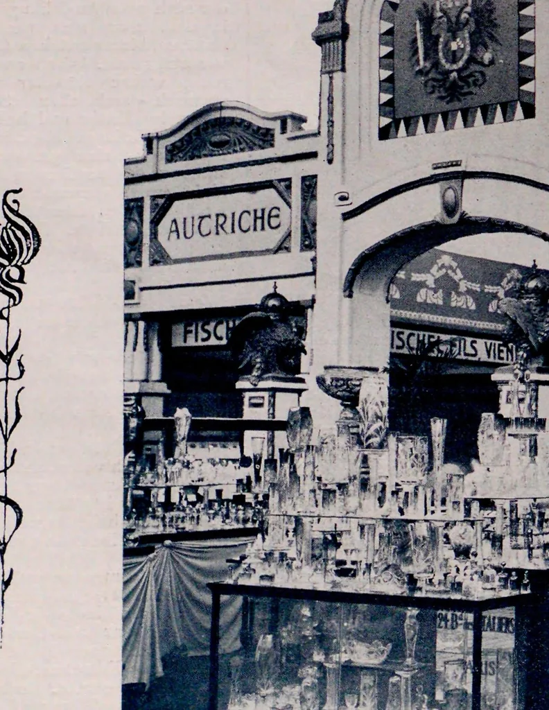 An illustration from Les merveilles de l'Exposition : album-souvenir = Gedenk-album, 1910, leaf 33