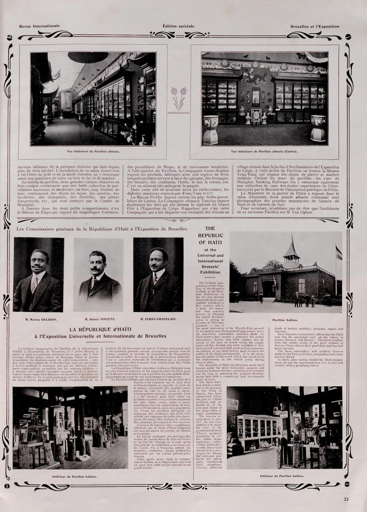 An illustration from Les merveilles de l'Exposition : album-souvenir = Gedenk-album, 1910, leaf 50