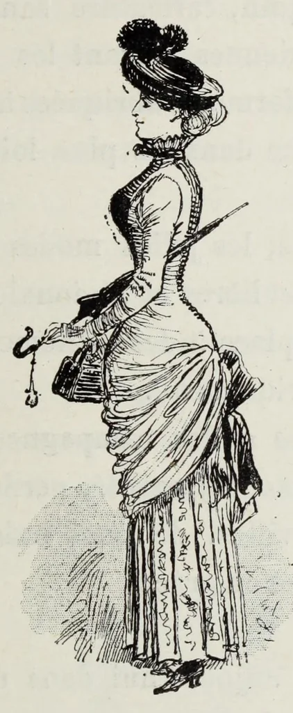 An illustration from Mesdames nos aieules : dix siecles d'elegances, 1891, leaf 311