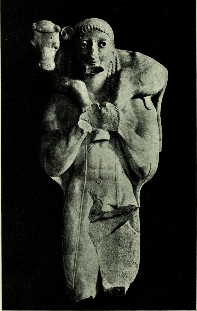 An illustration from The message of greek art, 1915, leaf 101