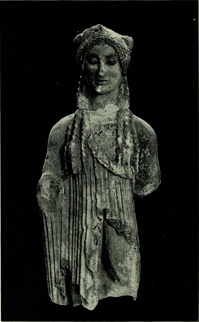 An illustration from The message of greek art, 1915, leaf 107