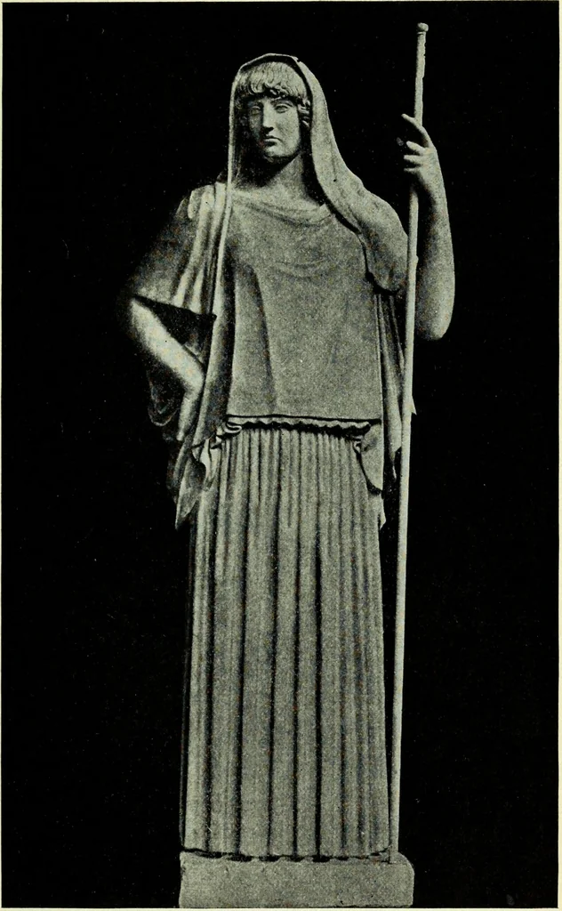 An illustration from The message of greek art, 1915, leaf 114