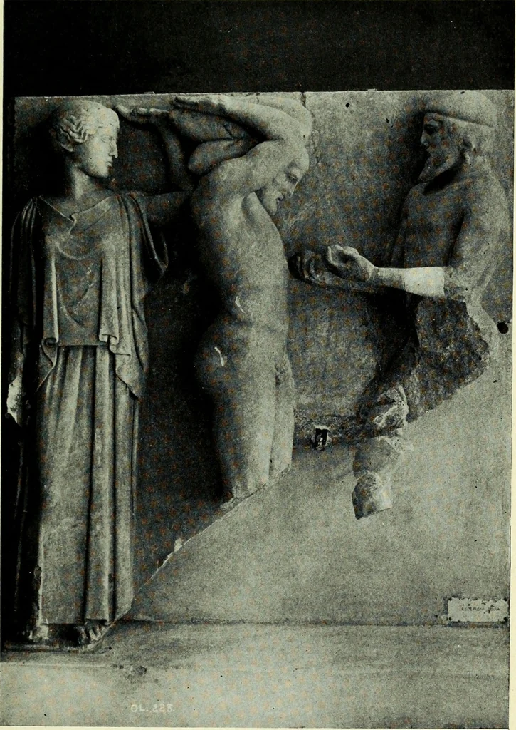 An illustration from The message of greek art, 1915, leaf 116
