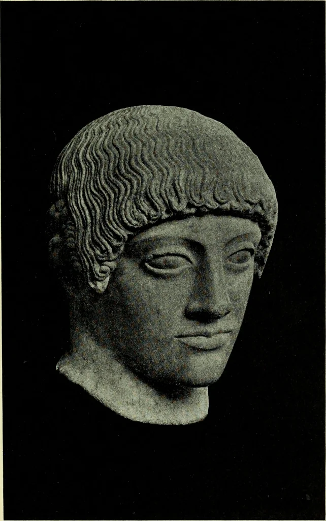An illustration from The message of greek art, 1915, leaf 130