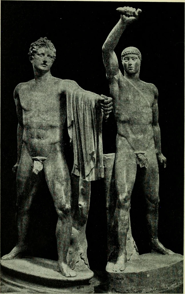 An illustration from The message of greek art, 1915, leaf 133