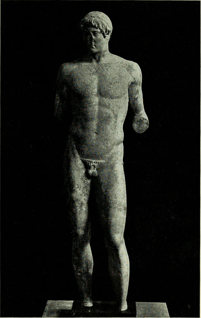 An illustration from The message of greek art, 1915, leaf 136