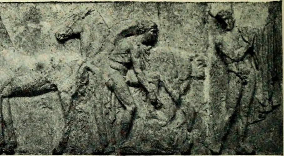 An illustration from The message of greek art, 1915, leaf 193