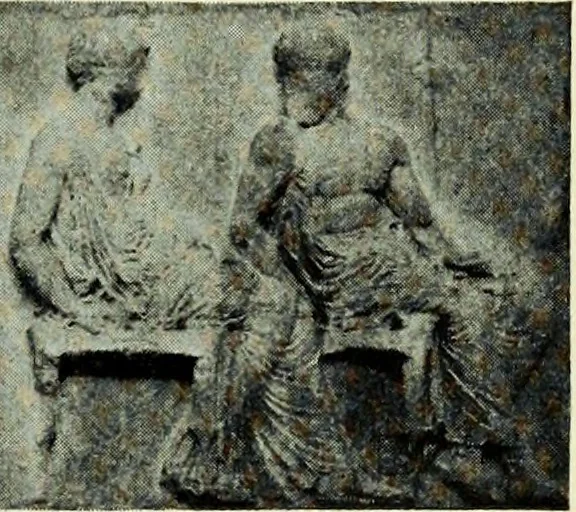An illustration from The message of greek art, 1915, leaf 194