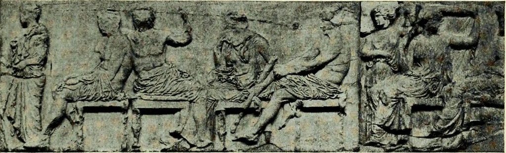 An illustration from The message of greek art, 1915, leaf 194