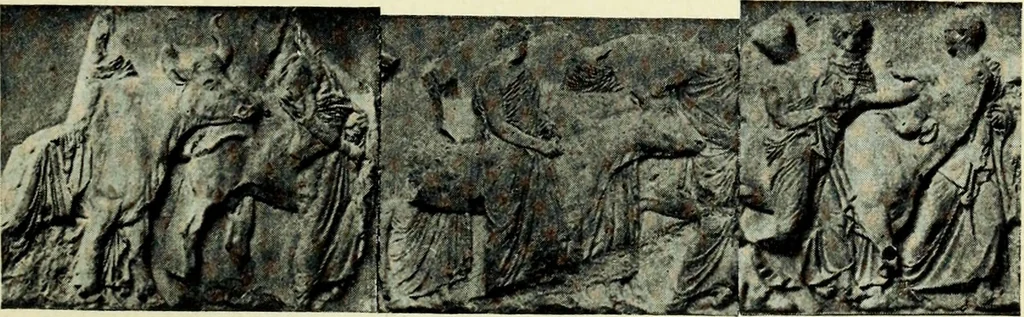 An illustration from The message of greek art, 1915, leaf 194