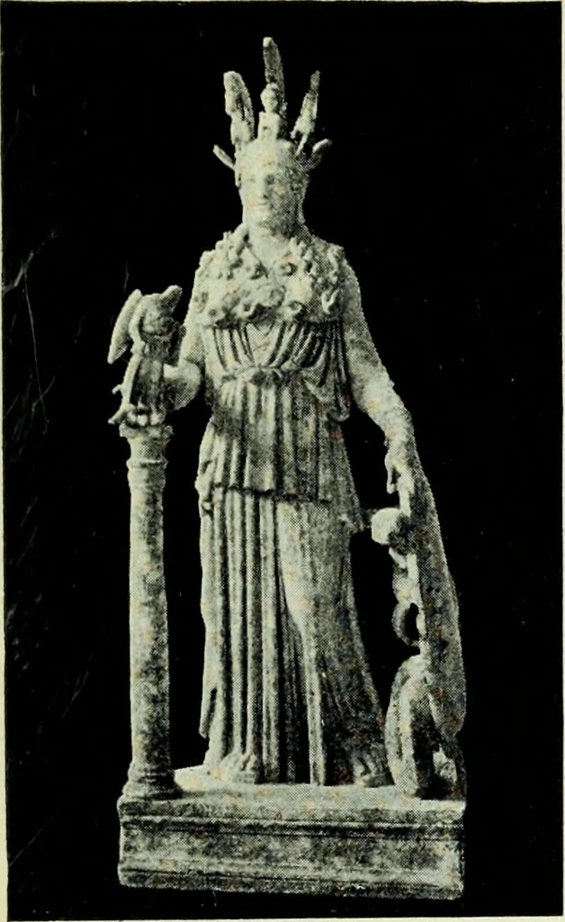 An illustration from The message of greek art, 1915, leaf 206