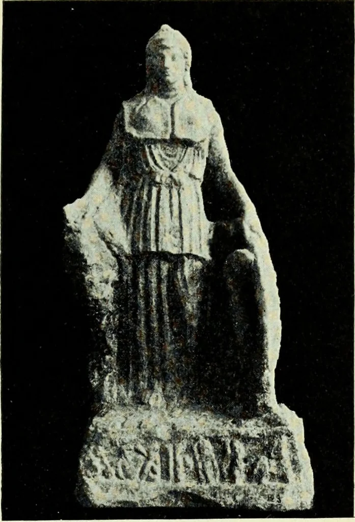 An illustration from The message of greek art, 1915, leaf 206