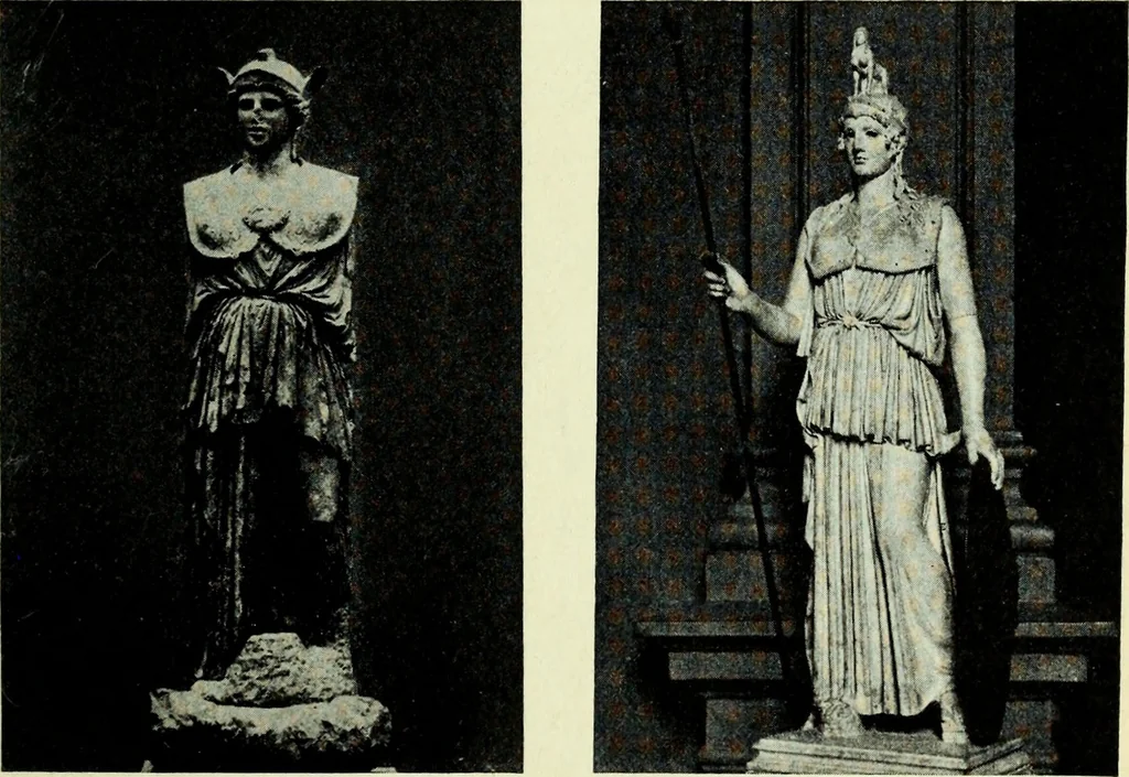 An illustration from The message of greek art, 1915, leaf 206