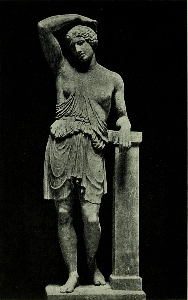 An illustration from The message of greek art, 1915, leaf 221