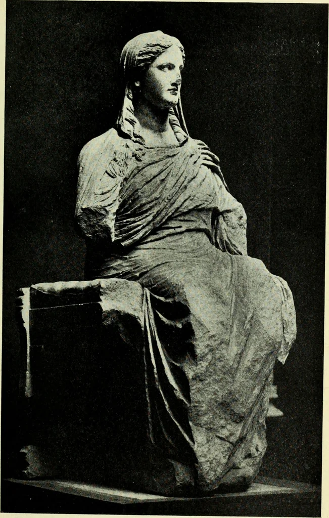 An illustration from The message of greek art, 1915, leaf 250