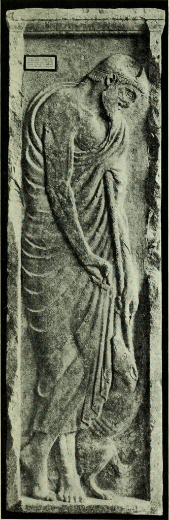 An illustration from The message of greek art, 1915, leaf 266