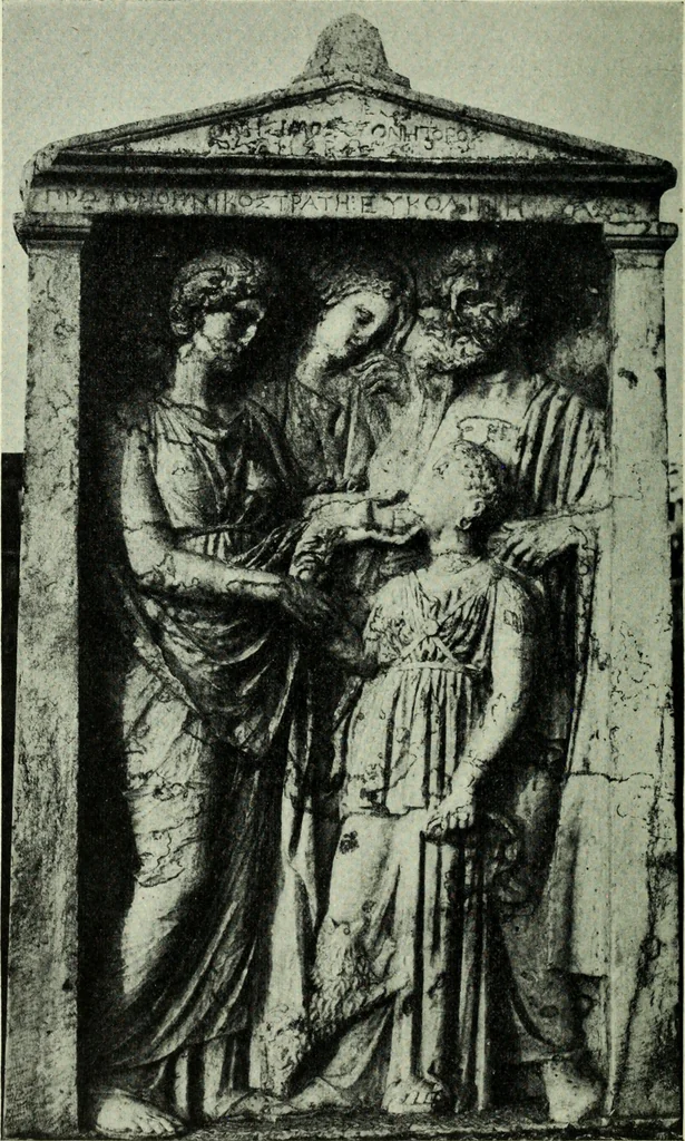 An illustration from The message of greek art, 1915, leaf 277