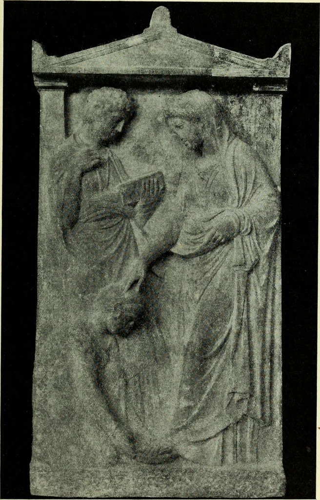 An illustration from The message of greek art, 1915, leaf 278