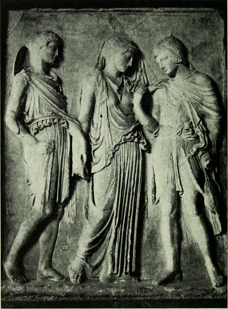 An illustration from The message of greek art, 1915, leaf 289