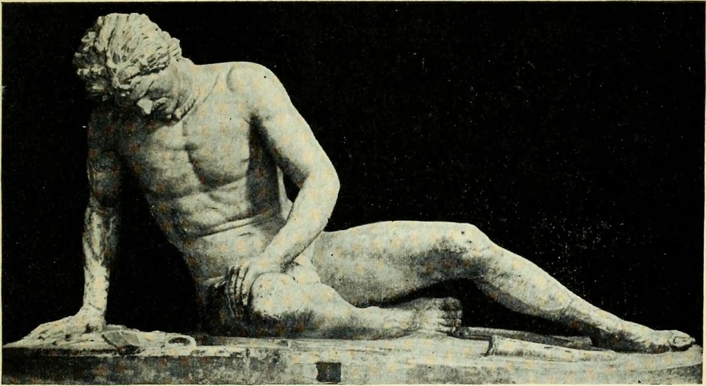 An illustration from The message of greek art, 1915, leaf 342