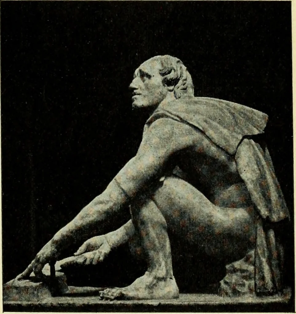 An illustration from The message of greek art, 1915, leaf 346