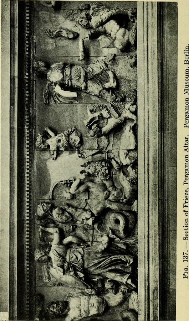 An illustration from The message of greek art, 1915, leaf 349