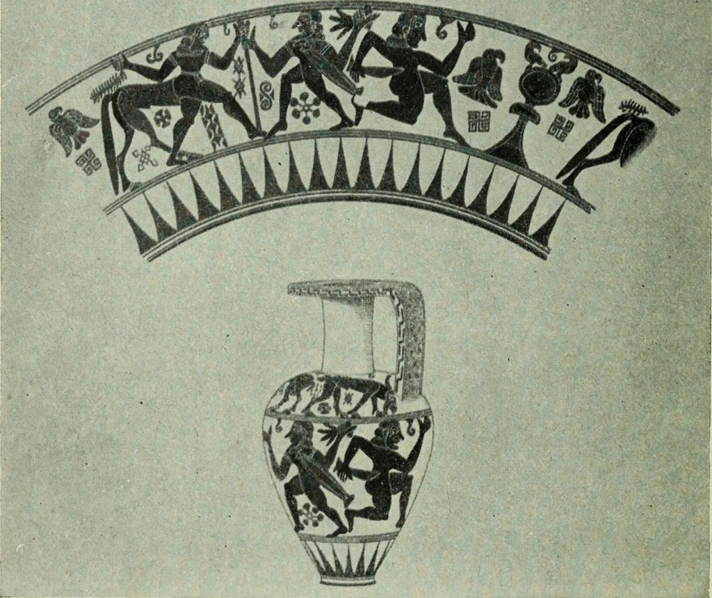An illustration from The message of greek art, 1915, leaf 51