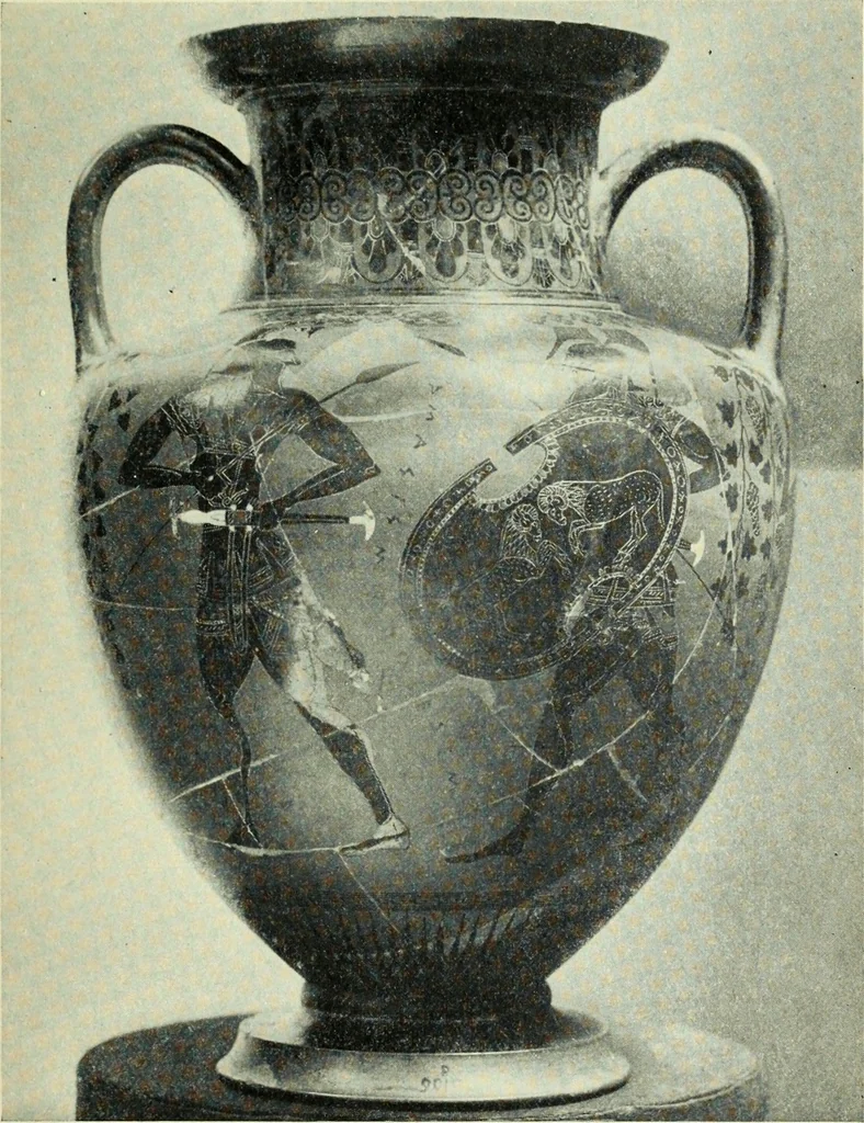 An illustration from The message of greek art, 1915, leaf 52