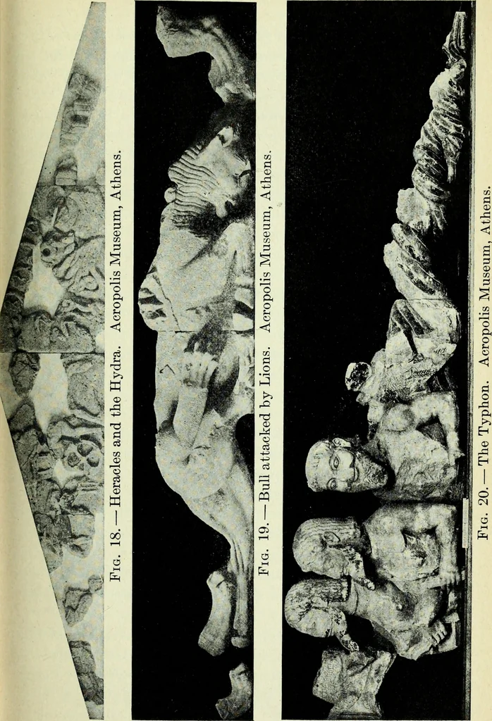 An illustration from The message of greek art, 1915, leaf 80