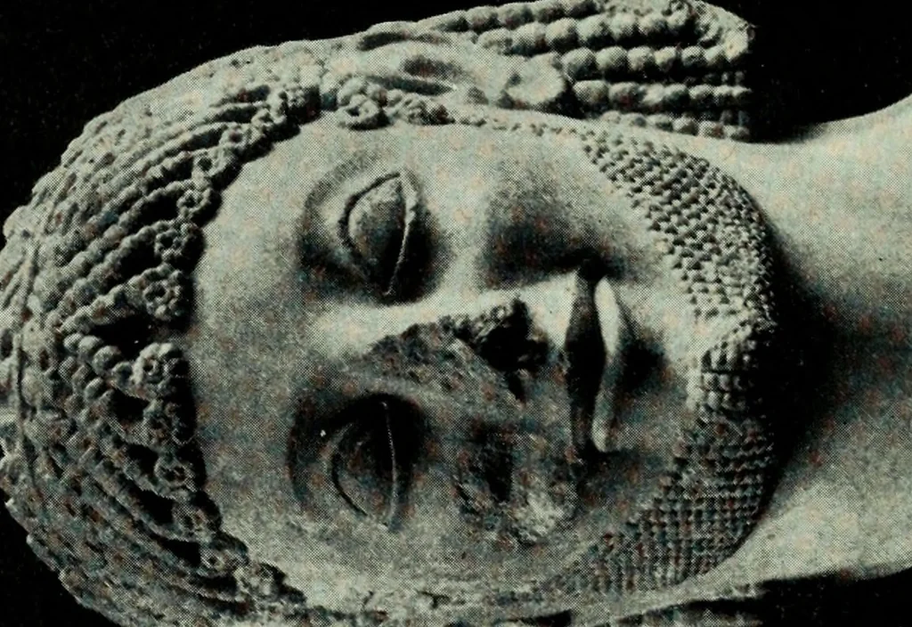 An illustration from The message of greek art, 1915, leaf 99