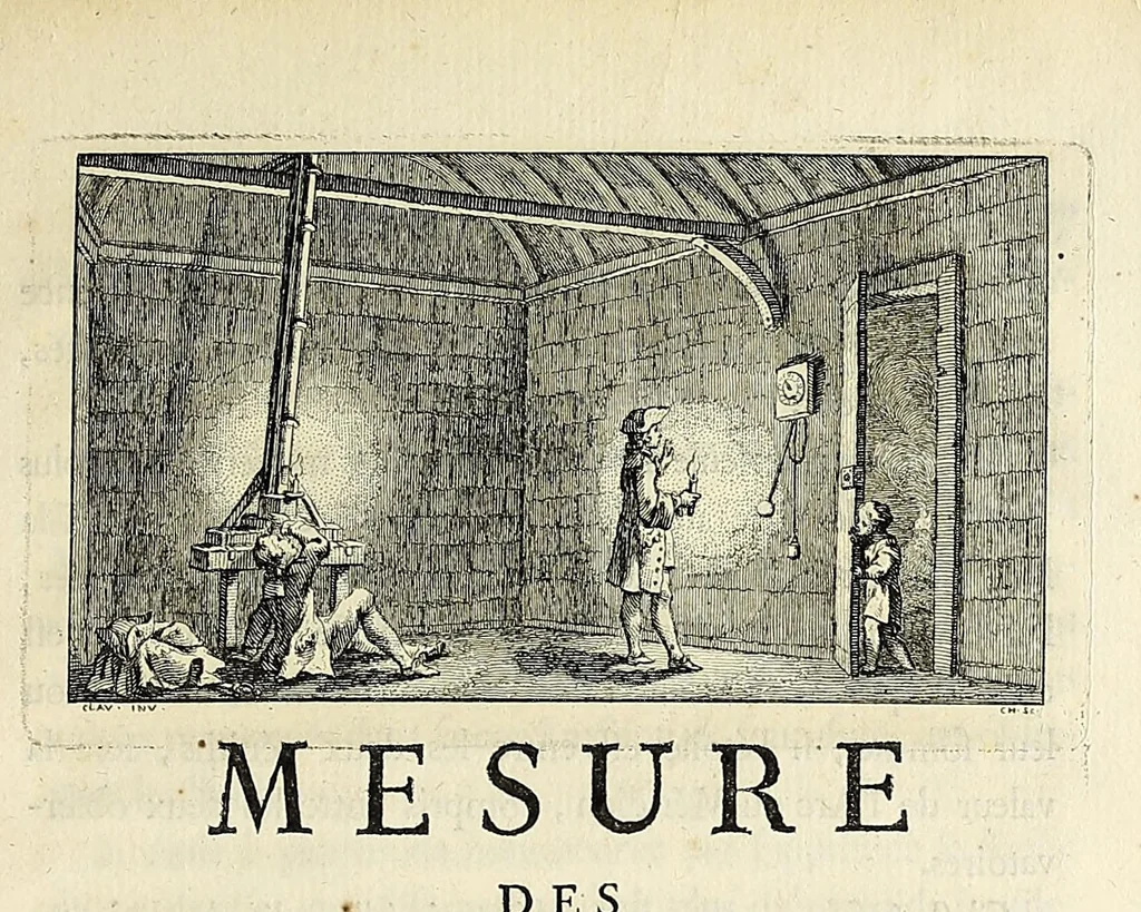 An illustration from Mesure des trois premiers degrés du méridien dans l'hémisphere austral : tirée des observations de mrs. de l'Académie royale des sciences, envoyés par le roi sous l'équateur, 1751, leaf 123