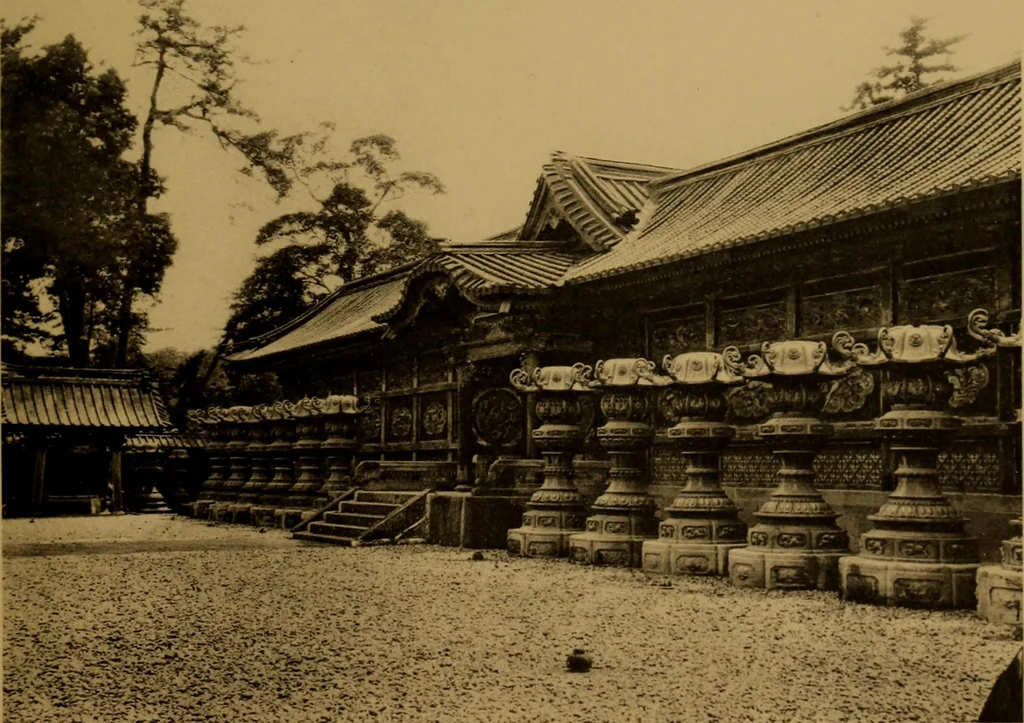 An illustration from Metals and metal-working in old Japan, 1915, leaf 122