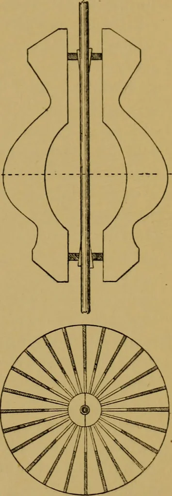 An illustration from Metals and metal-working in old Japan, 1915, leaf 124
