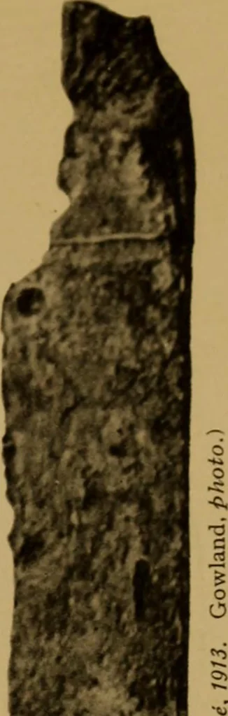 An illustration from Metals and metal-working in old Japan, 1915, leaf 42