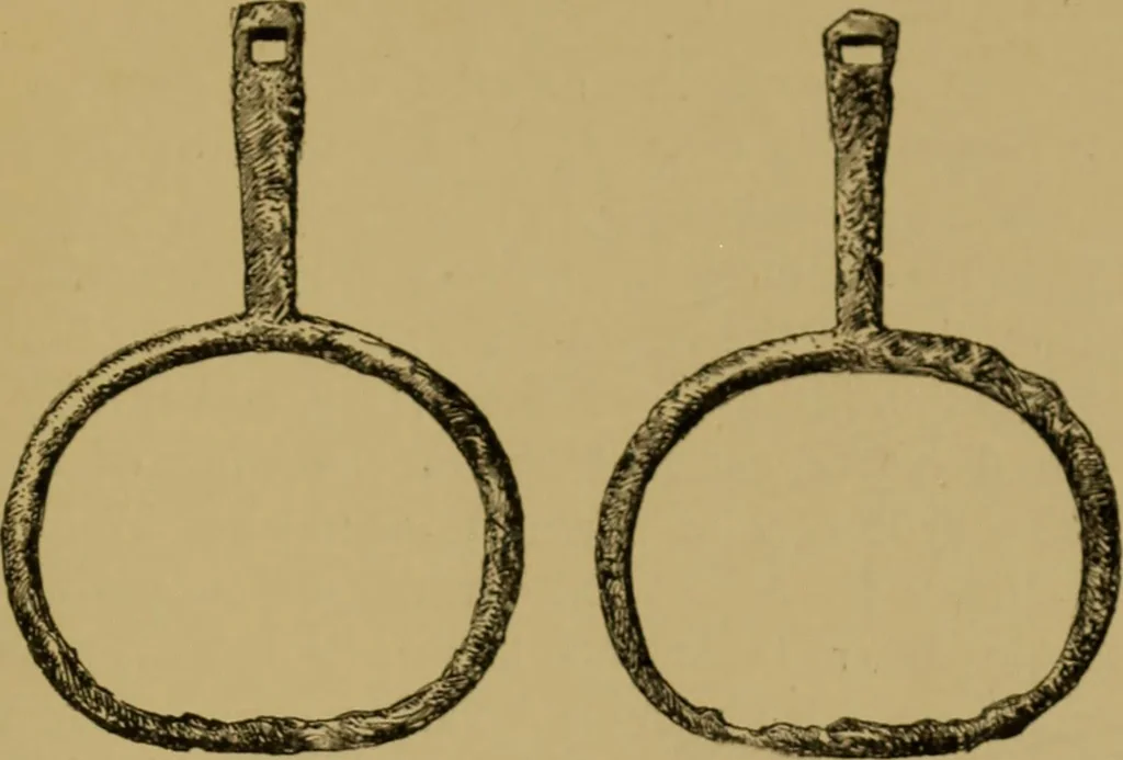 An illustration from Metals and metal-working in old Japan, 1915, leaf 52