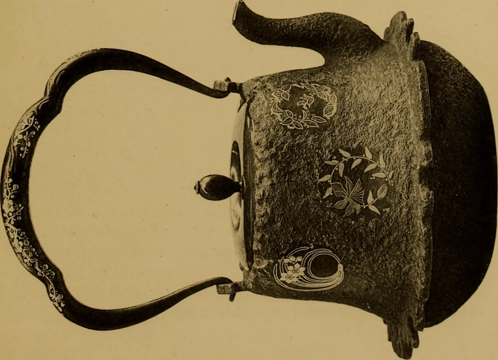 An illustration from Metals and metal-working in old Japan, 1915, leaf 78