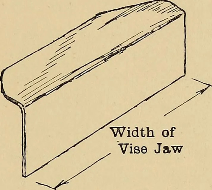 An illustration from Metal-work; a handbook for teachers and students, 1914, leaf 100