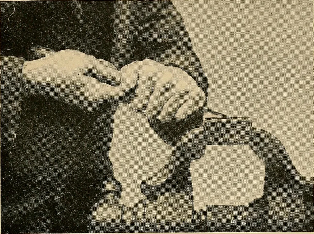 An illustration from Metal-work; a handbook for teachers and students, 1914, leaf 112