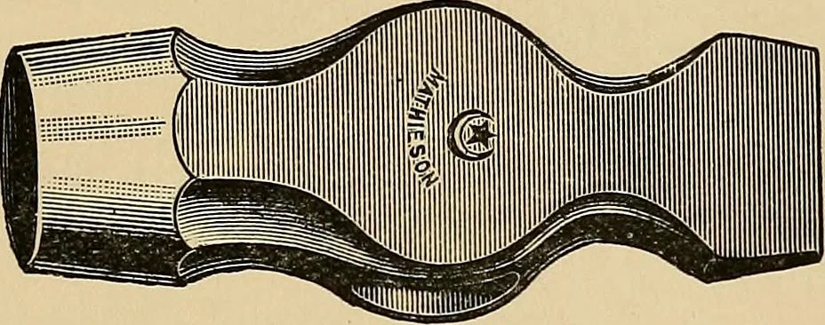 An illustration from Metal-work; a handbook for teachers and students, 1914, leaf 124