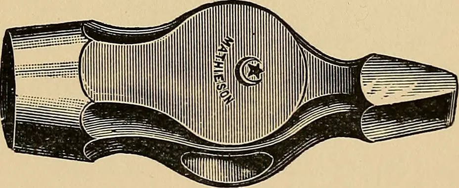 An illustration from Metal-work; a handbook for teachers and students, 1914, leaf 124