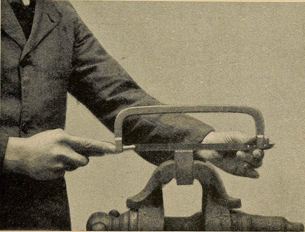 An illustration from Metal-work; a handbook for teachers and students, 1914, leaf 134