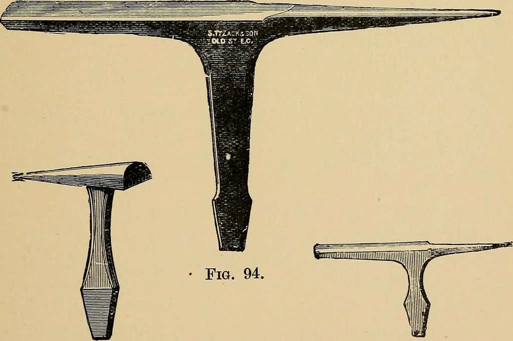 An illustration from Metal-work; a handbook for teachers and students, 1914, leaf 144