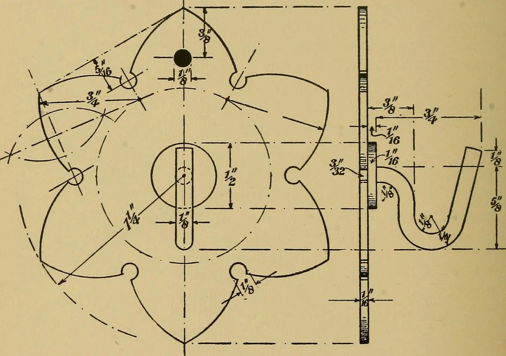 An illustration from Metal-work; a handbook for teachers and students, 1914, leaf 267