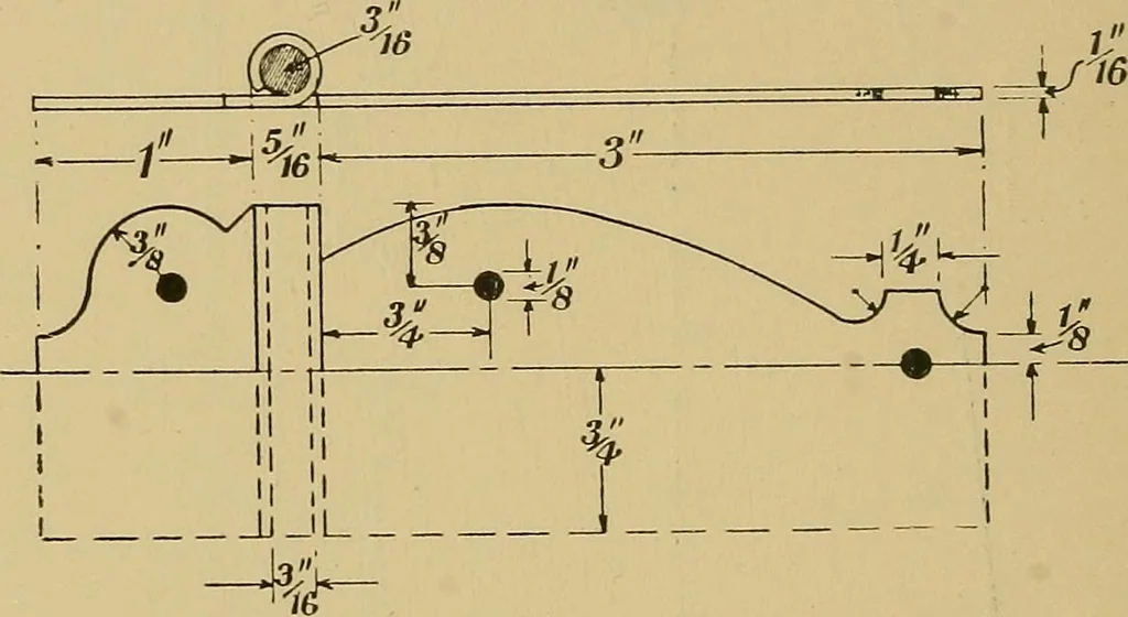 An illustration from Metal-work; a handbook for teachers and students, 1914, leaf 269