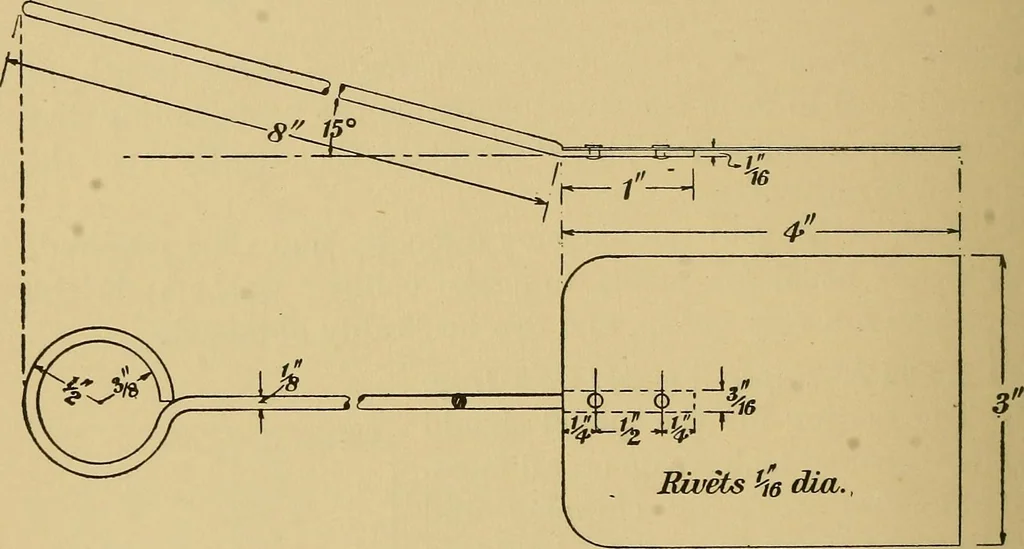 An illustration from Metal-work; a handbook for teachers and students, 1914, leaf 271