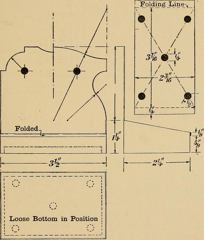 An illustration from Metal-work; a handbook for teachers and students, 1914, leaf 274