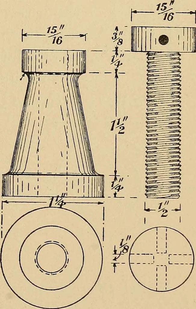 An illustration from Metal-work; a handbook for teachers and students, 1914, leaf 276